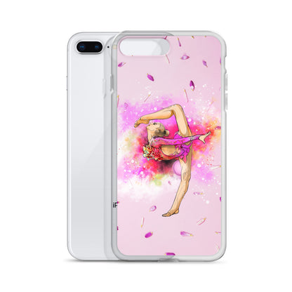 iPhone Case with Gymnast Print
