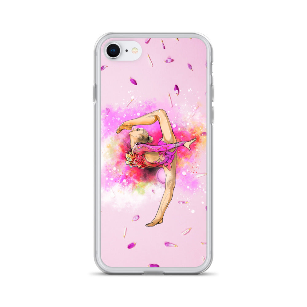 iPhone Case with Gymnast Print