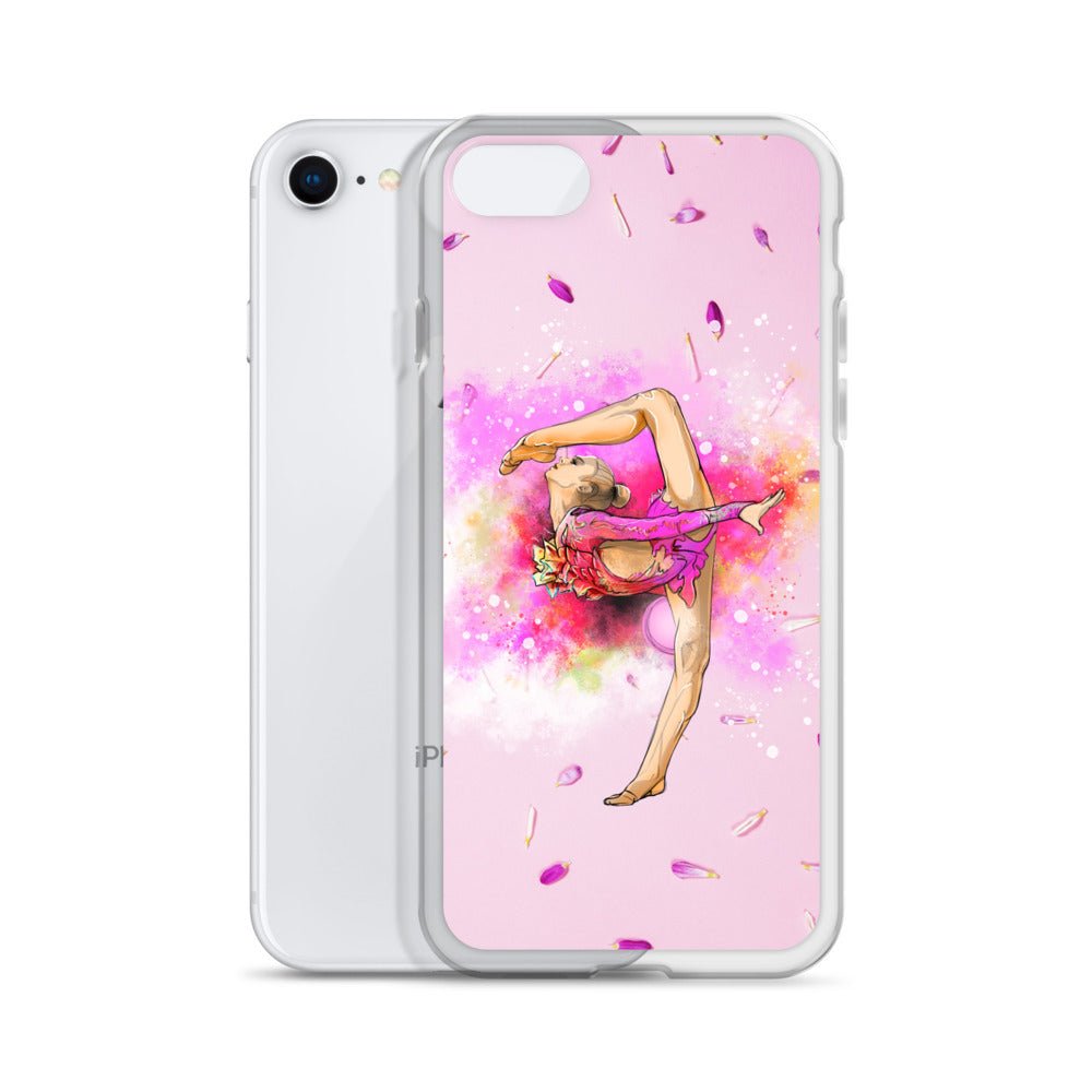 iPhone Case with Gymnast Print