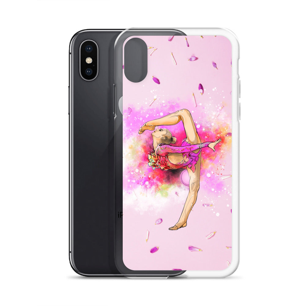 iPhone Case with Gymnast Print