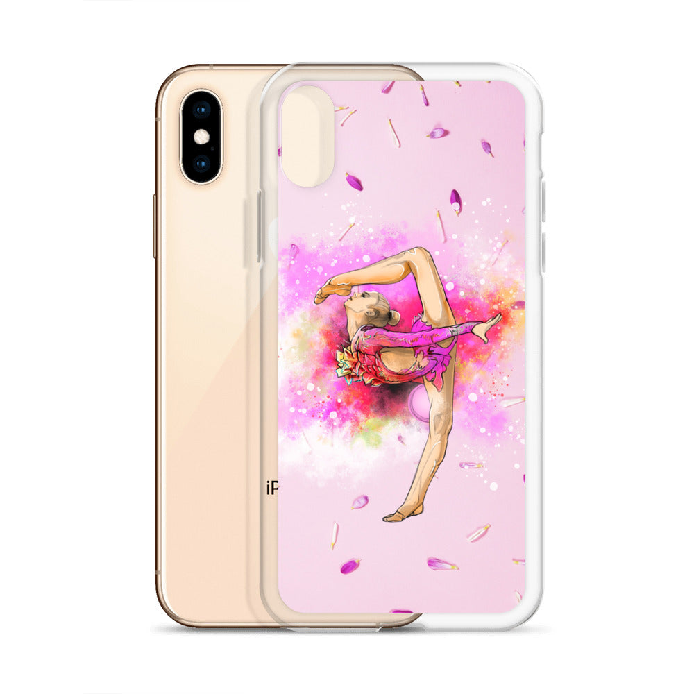 iPhone Case with Gymnast Print