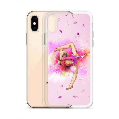 iPhone Case with Gymnast Print
