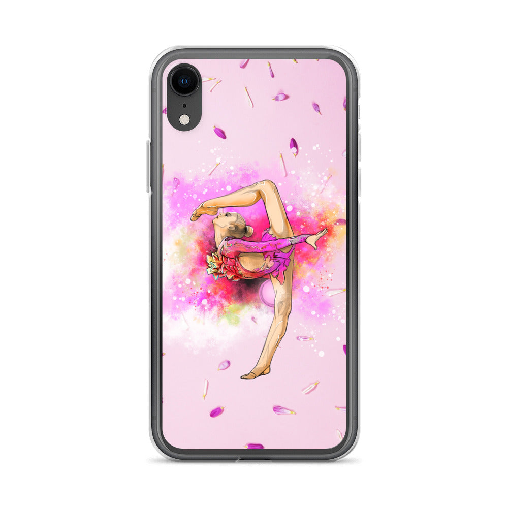 iPhone Case with Gymnast Print