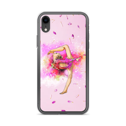 iPhone Case with Gymnast Print