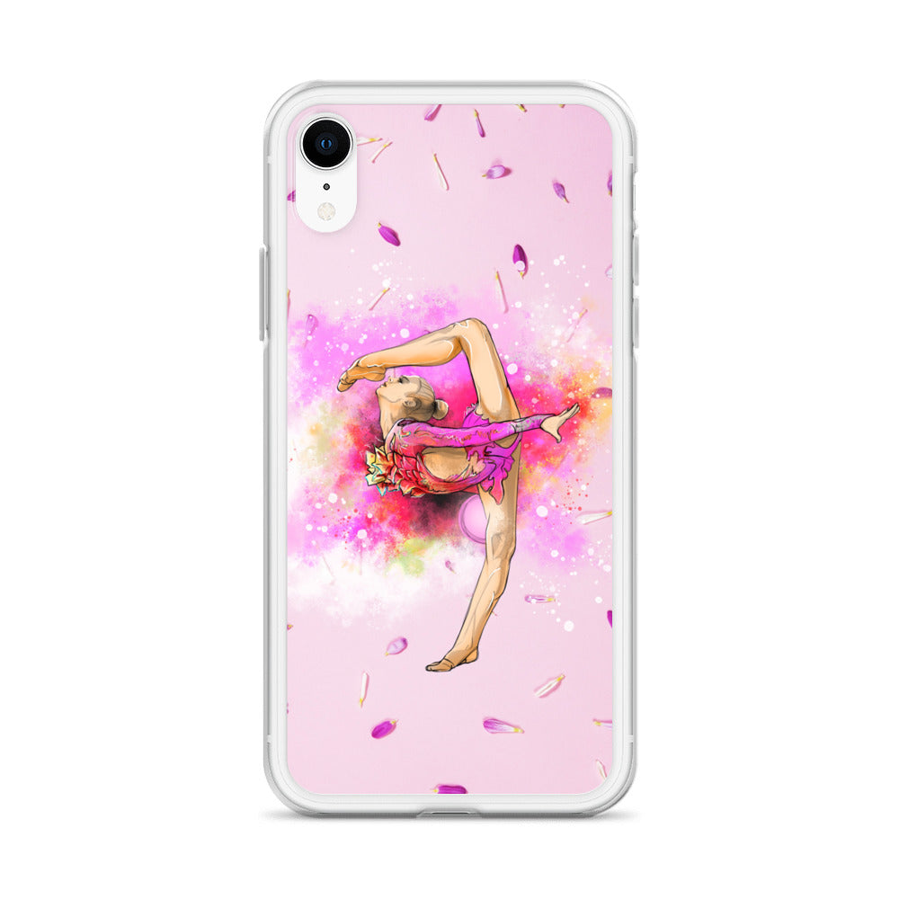iPhone Case with Gymnast Print