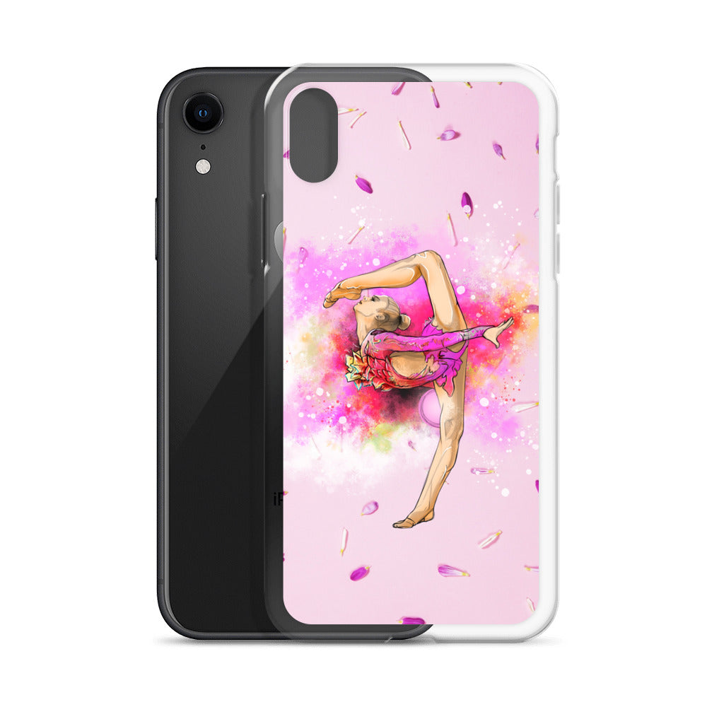 iPhone Case with Gymnast Print