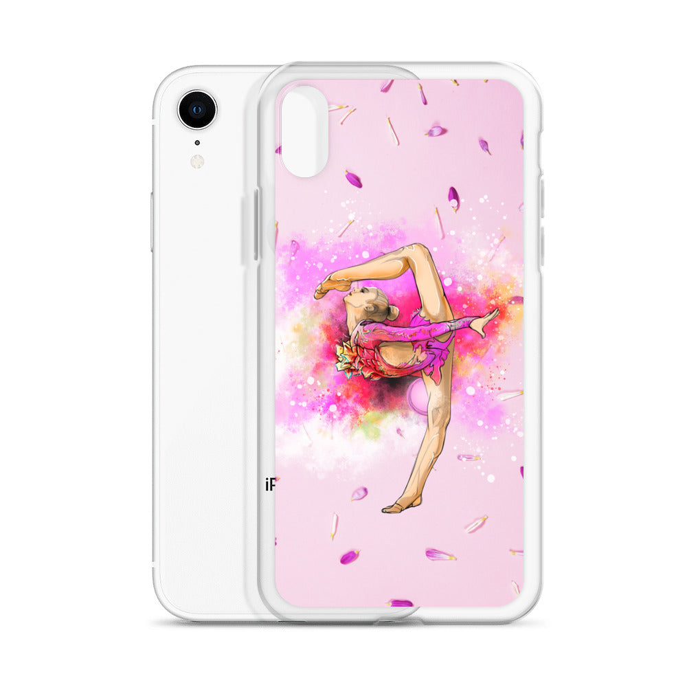 iPhone Case with Gymnast Print