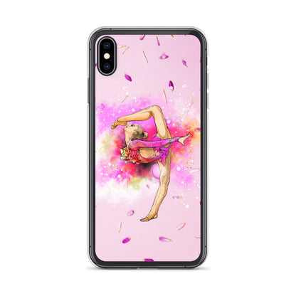 iPhone Case with Gymnast Print