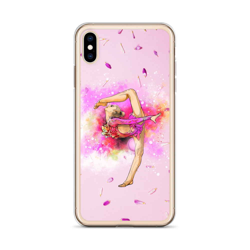 iPhone Case with Gymnast Print
