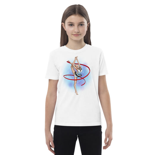 T-shirt enfant en coton bio imprimé
