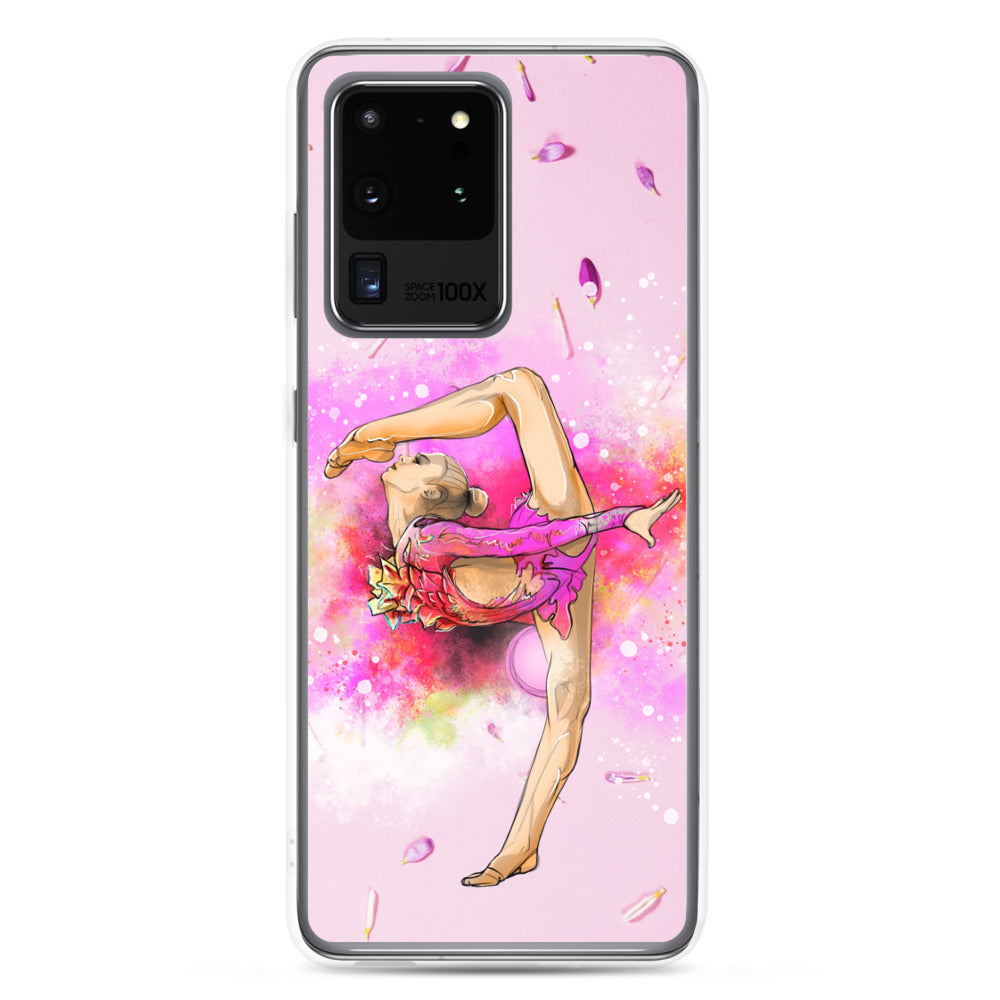 Samsung Case with Gymnast Print