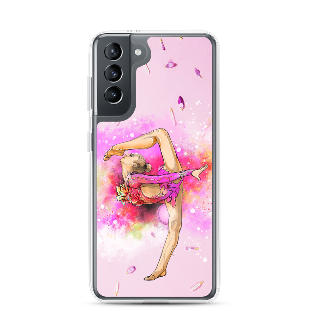 Samsung Case with Gymnast Print
