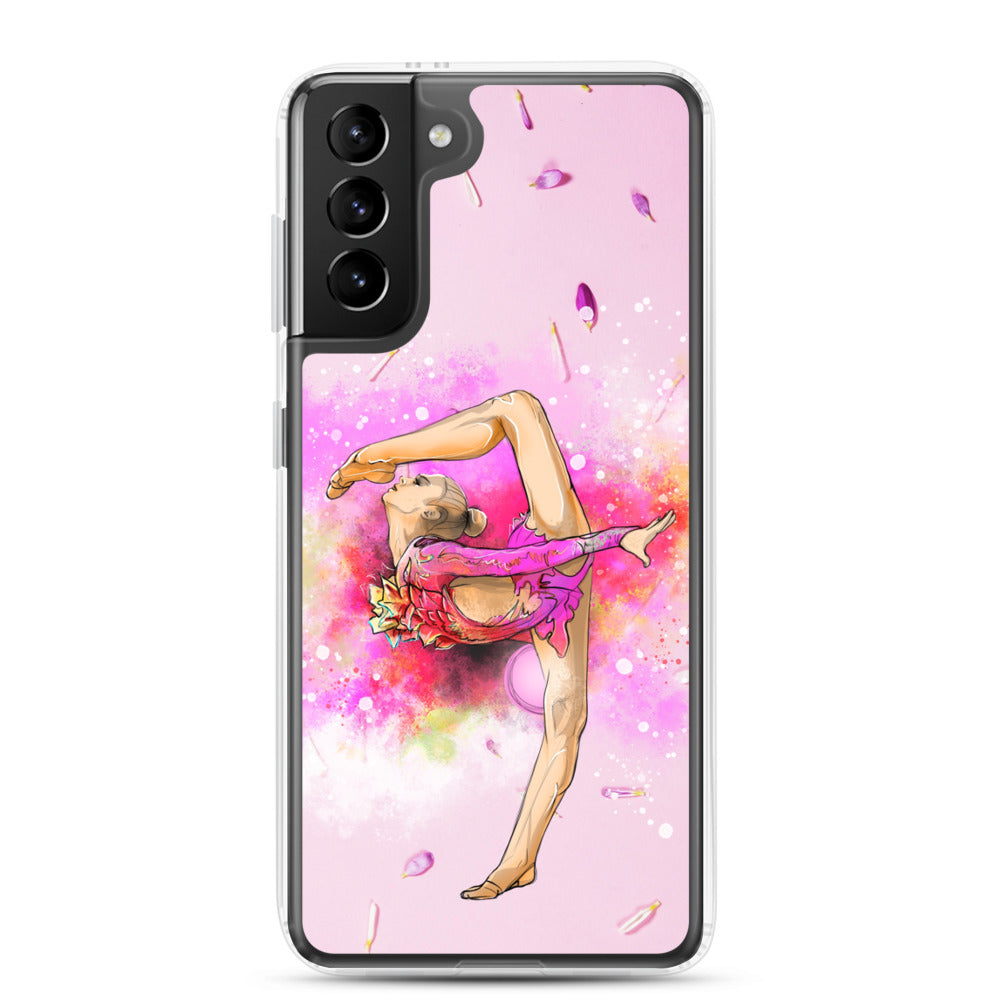 Samsung Case with Gymnast Print